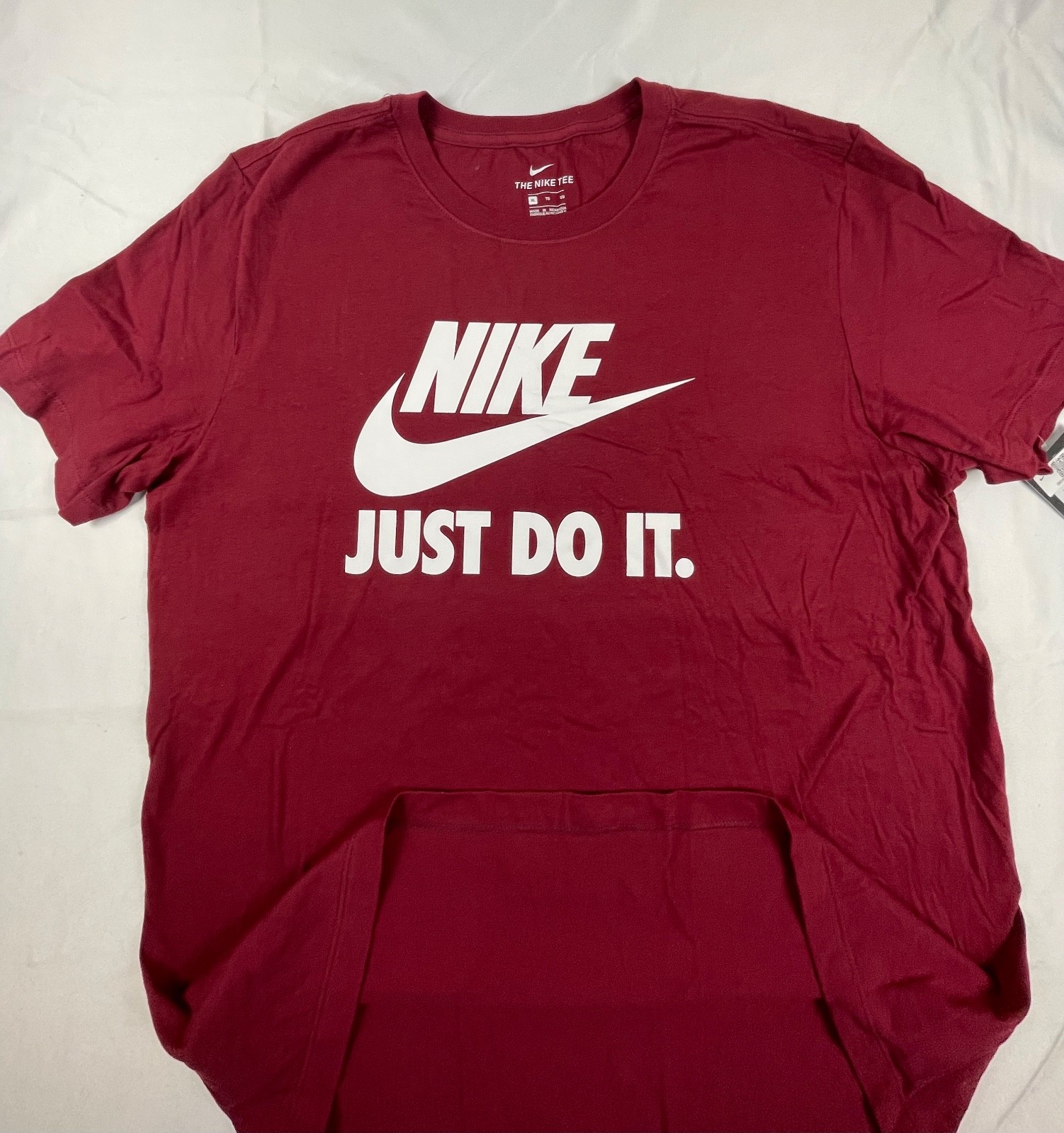 Nike Sportswear Men's Logo T-Shirt Crimson/White DR0812 677 X LARGE gallery