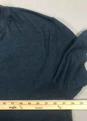 Threads 4 Thought Shirt Men’s XL Blue Short Sleeve Henley Casual & Comfortable