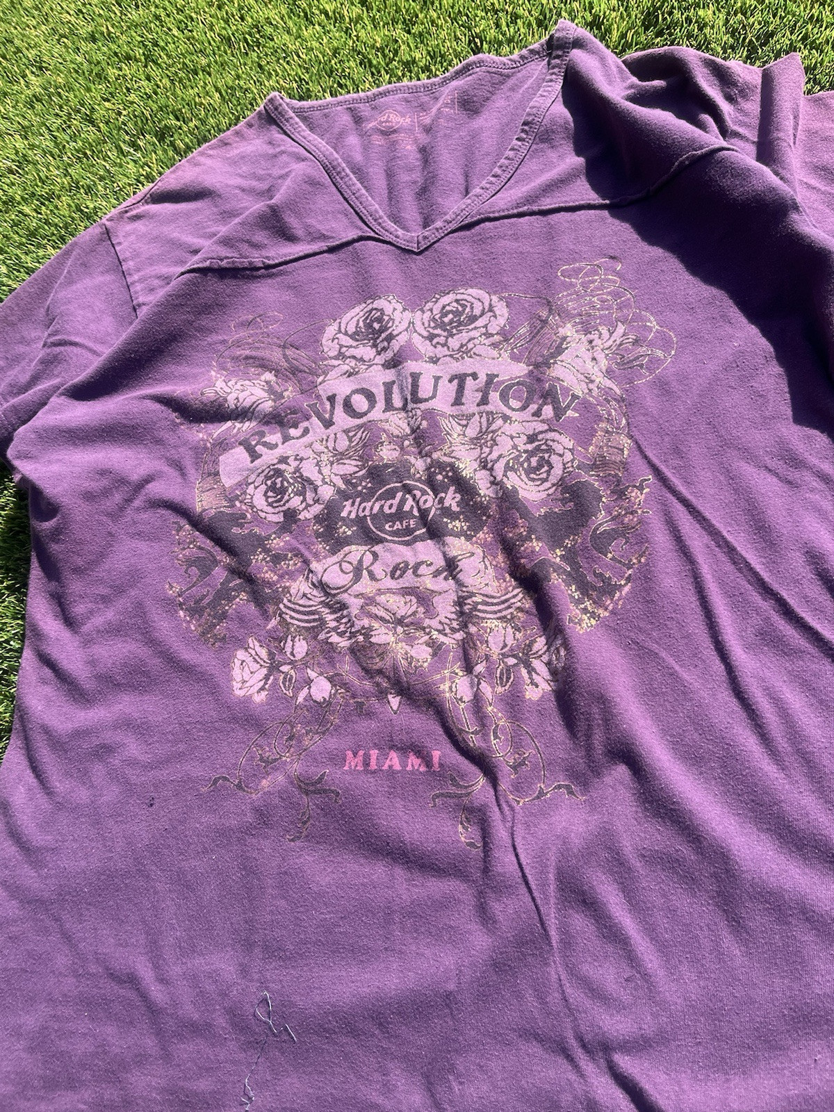 vintage y2k hard rock cafe miami shirt gallery