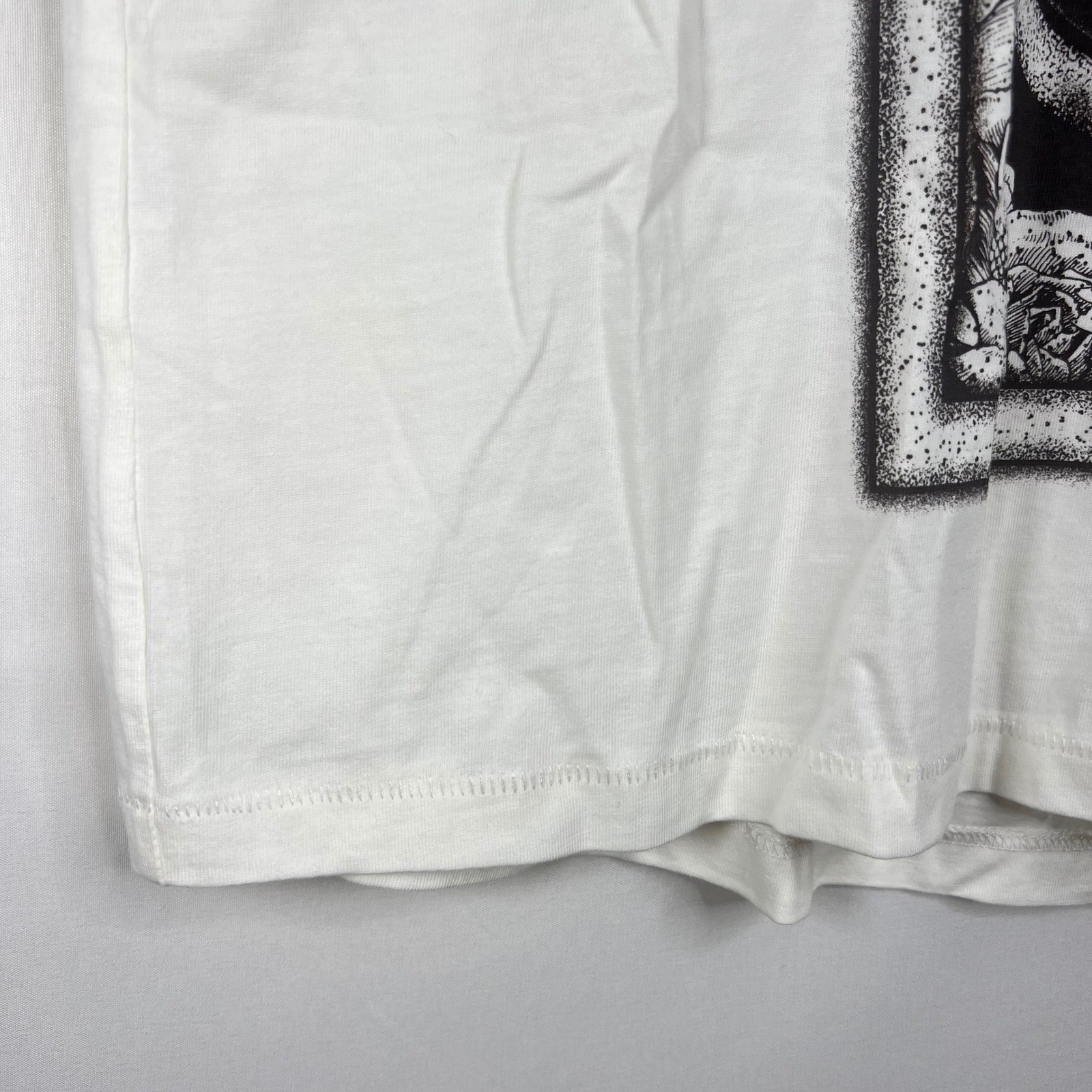 H&M Divided Ram Skull Graphic Tee Mens XL Occult Goth Punk Streetwear Tribal gallery
