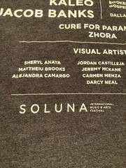 ARRAY Soluna Music & Arts Fest 2018 Concert T-shirt XL NAS Kaleo Big Gigantic TX
