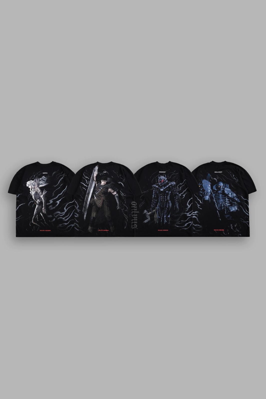 Berserk “Side-By-Side” Tee Box Set in Black | Size Large