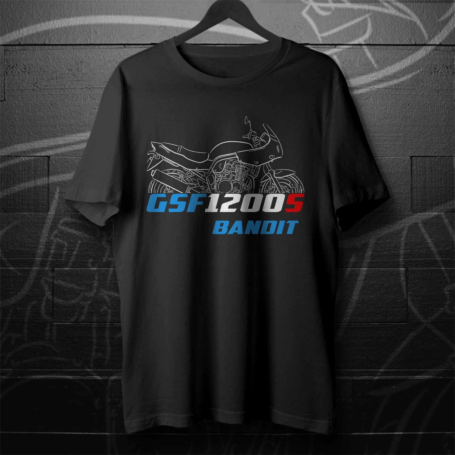 Suzuki GSF1200S Bandit 1996-2006 – Motorcycle T-Shirt for Riders