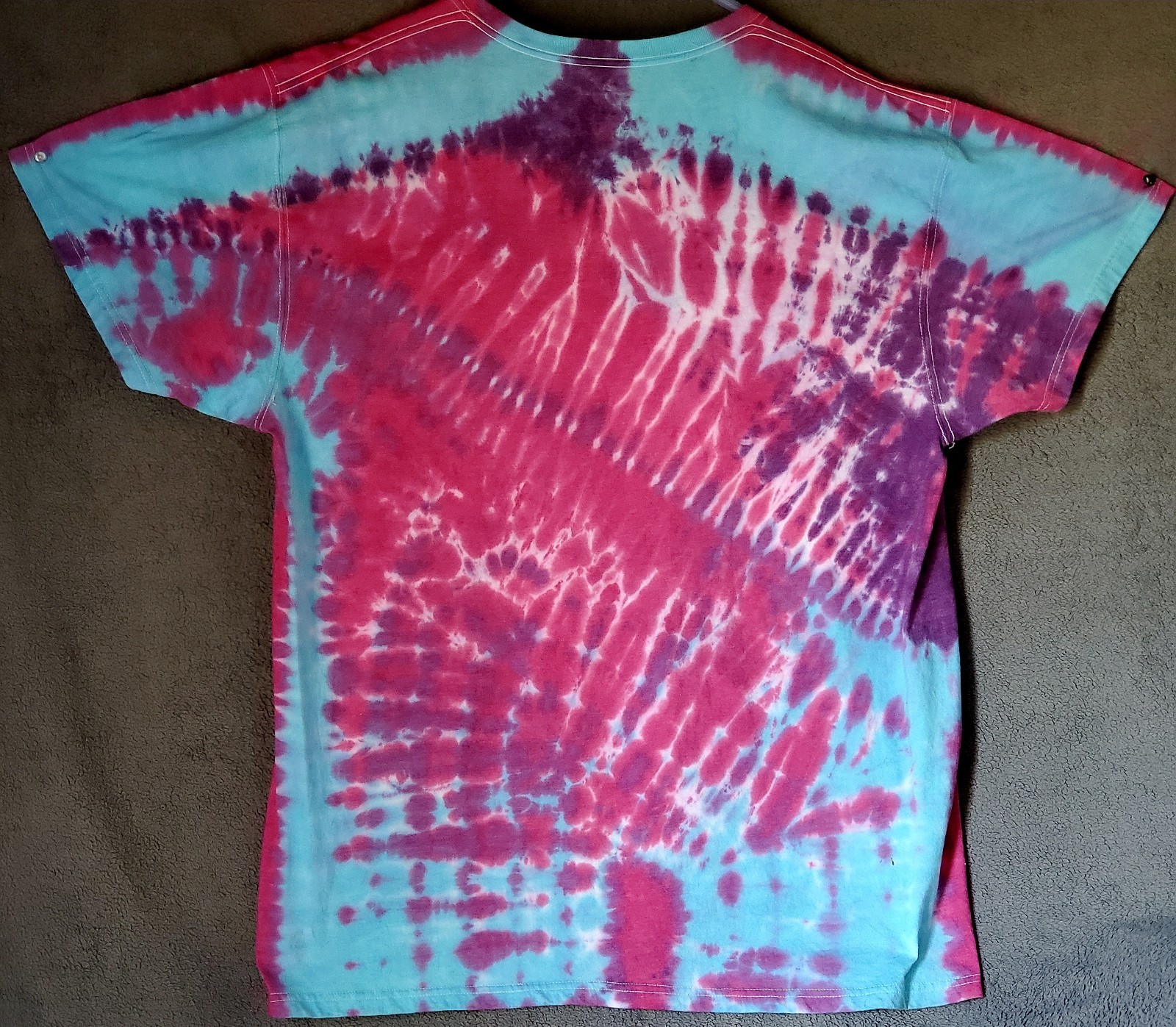 HANES 100% SIZE 3X LARGE Cotton Tye Dyed Shirt Pre-washed WON'T FADE VERY SOFT gallery