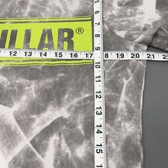 NWT Caterpillar Tee Mens Large Grey Lunar Rock Short Sleeve Logo T-shirt