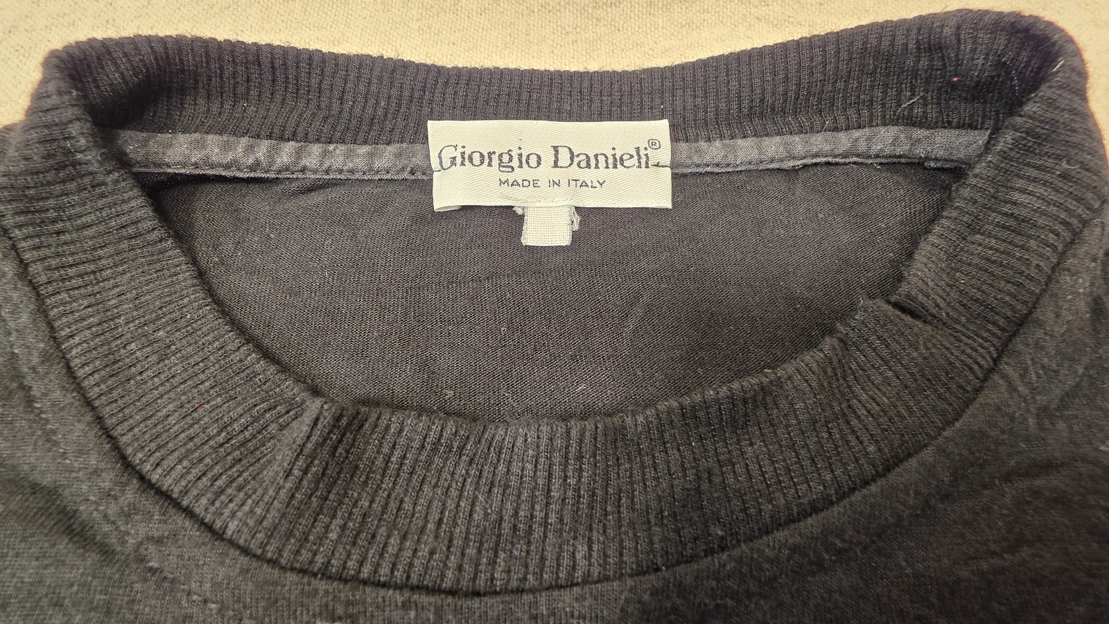 Used Giorgio Danieli Shirt Mens Large/XL Stretchable 100% Viscose Made In Italy gallery