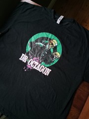 Dr. Octagon shirt Kool Keith Black Elvis Tee 2XL Vintage Hip Hop tee 25×30