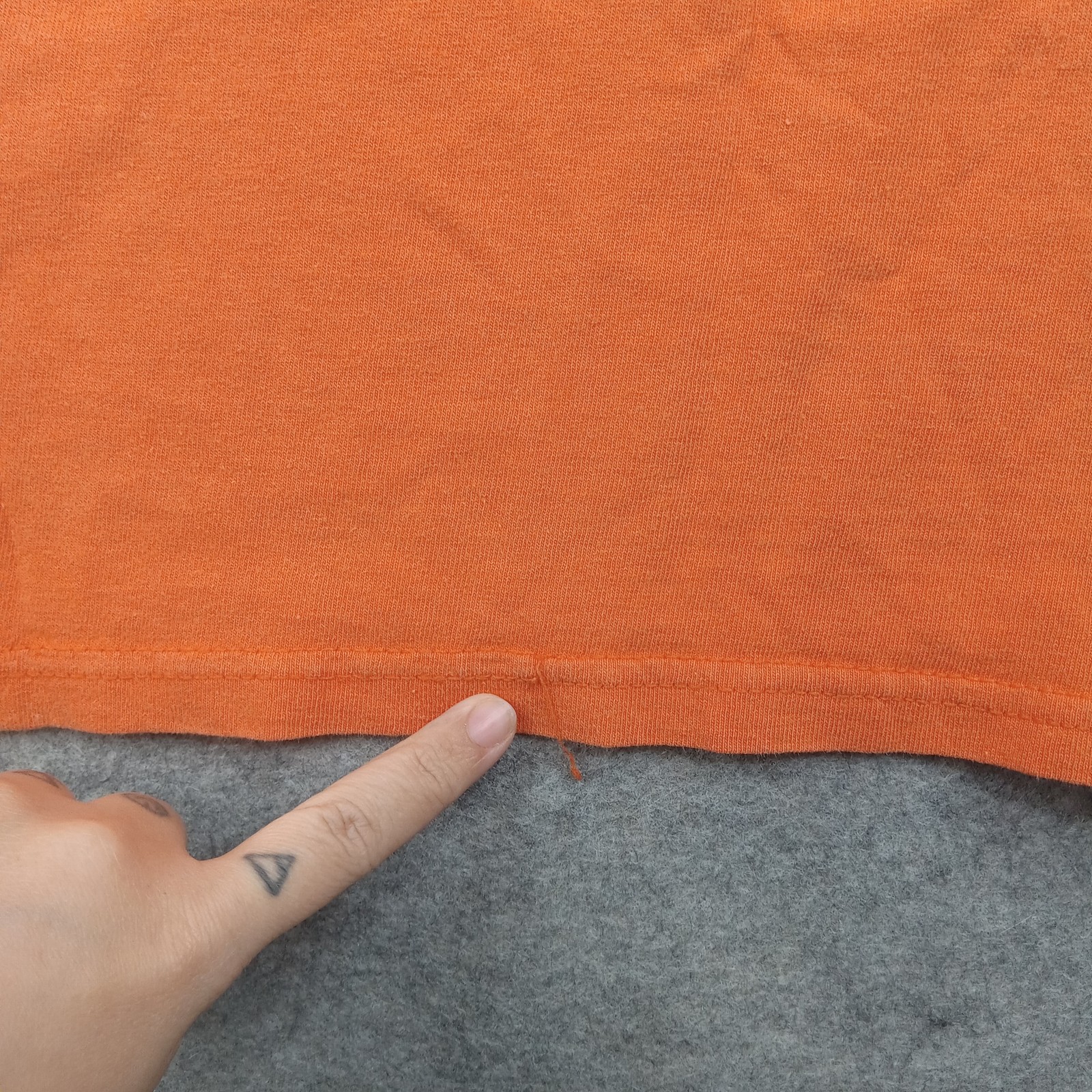 Delta Shirt Mens Small Orange Honoring Tradition 1926-2007 Native Graphic Tee gallery