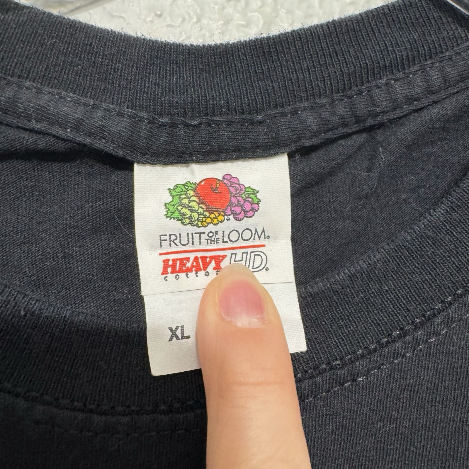 Fruit of the Loom Heavy Duty Operating Equipment Saved Me Black T Shirt Mens XL gallery