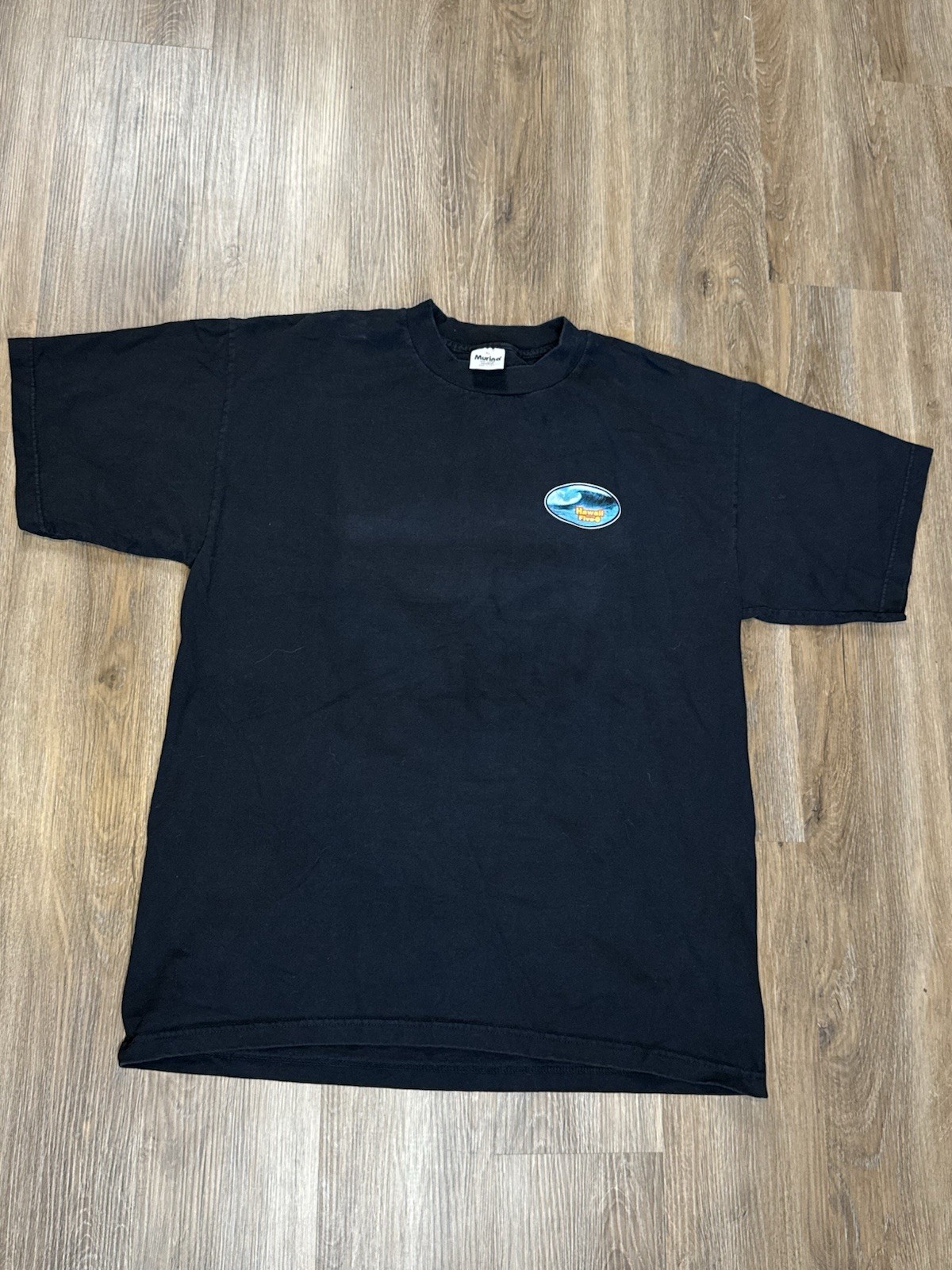 Vtg Hawaii Five O Shirt XL Black Graphic Short Sleeve “Book em Dan-O” T Shirt gallery