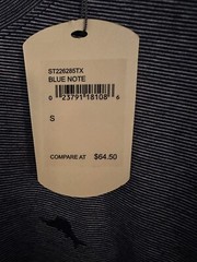 New Tommy Bahama Blue Note ST226285TX Men’s Small Size T-Shirt