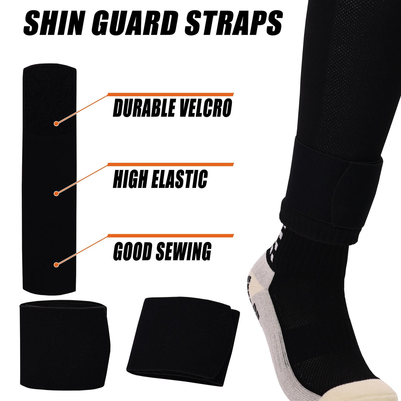 Grip Socks Soccer with Leg Sleeves | Anti-Slip Performance Socks for Men & Wo... gallery