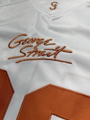 GEORGE STRAIT Jersey UT Longhorns Austin NEW Concert 1 SHOW Only Shirt SLIM 2XL