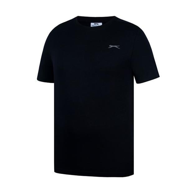 Mens Slazenger 100% Cotton Plain Crew Neck T Shirt XS S M L XL XXL 3XL 4XL BNWT gallery