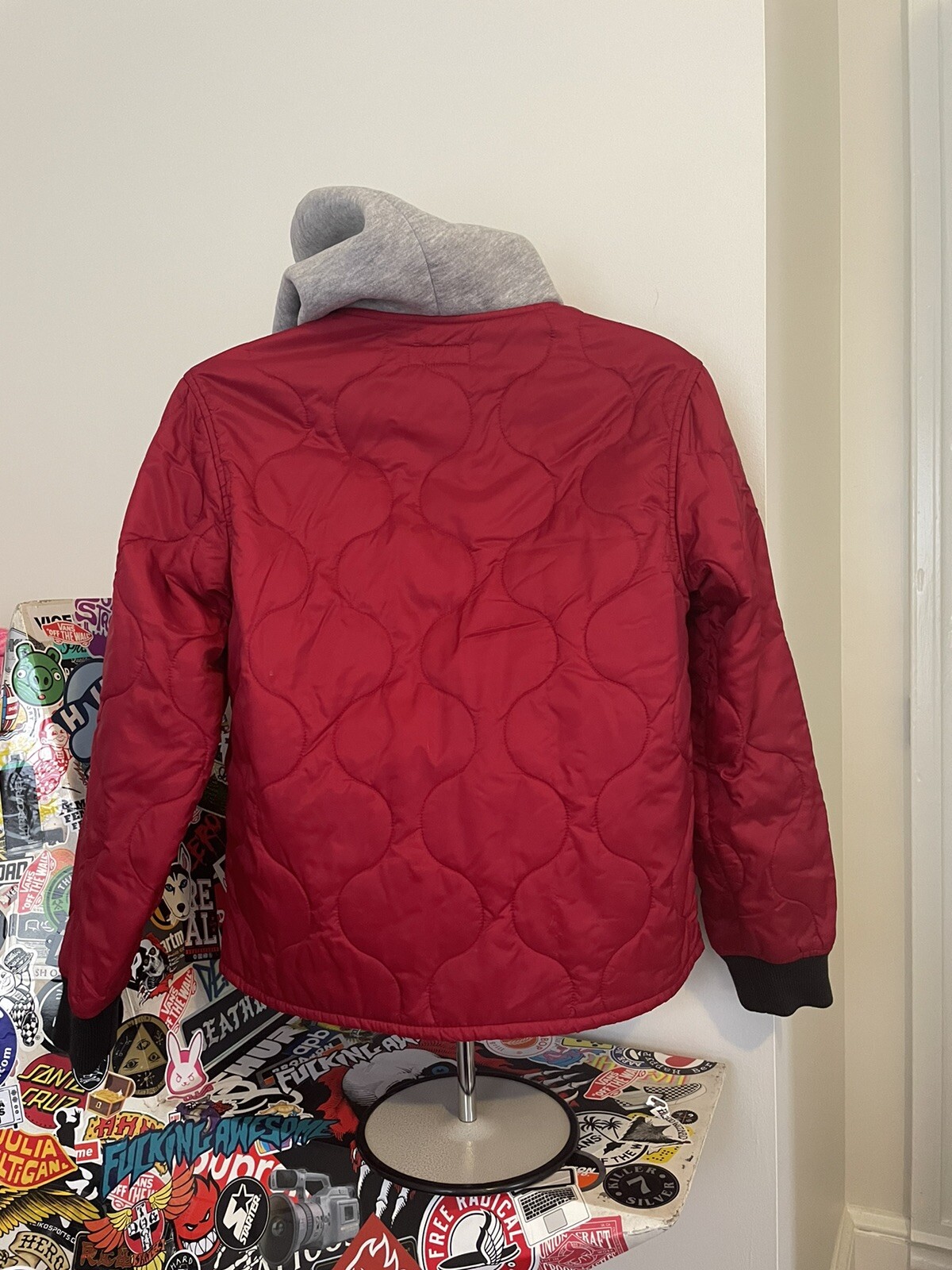 Supreme “i pledge allegiance to sh*t” Quilted Jacket Size Small gallery