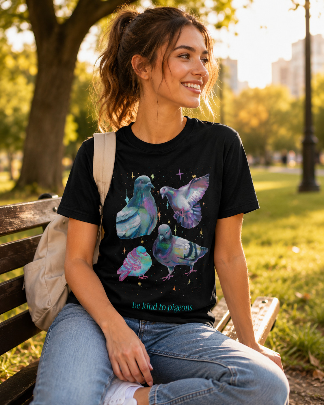 Be Kind To Pigeons T-Shirt Unique Bird Lover Gift gallery
