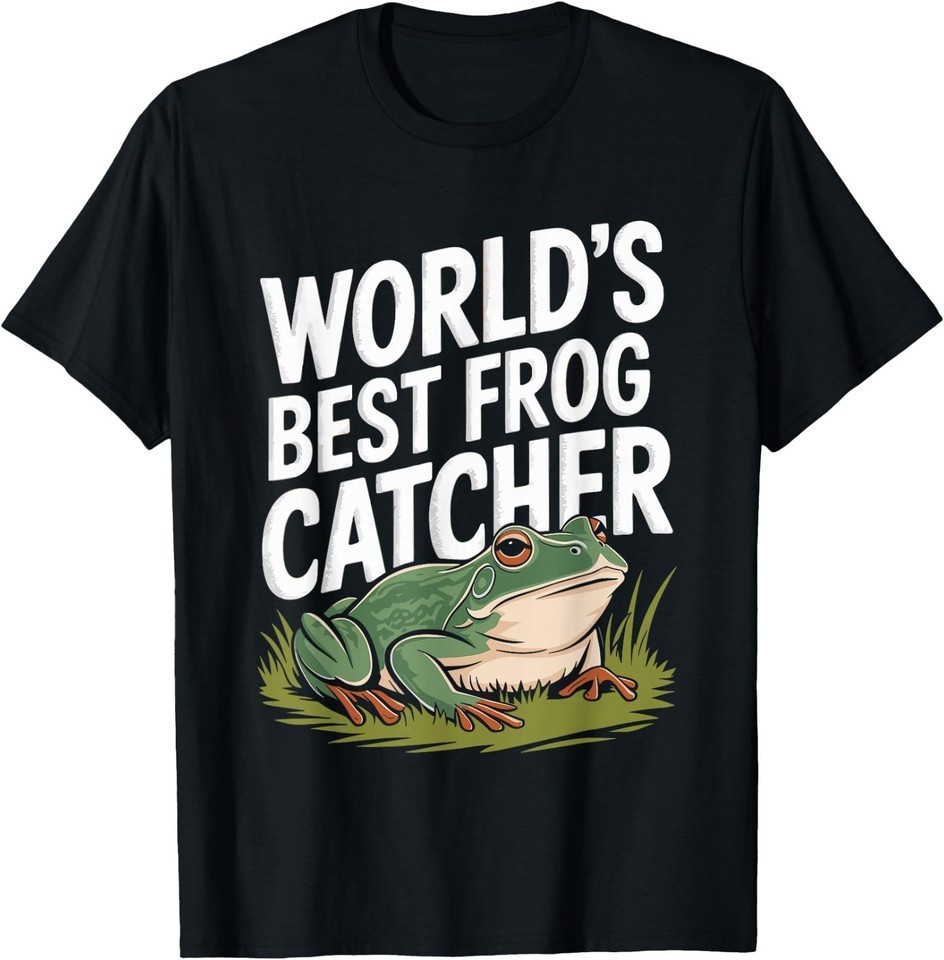 World's Best Frog Catcher T-Shirt gallery