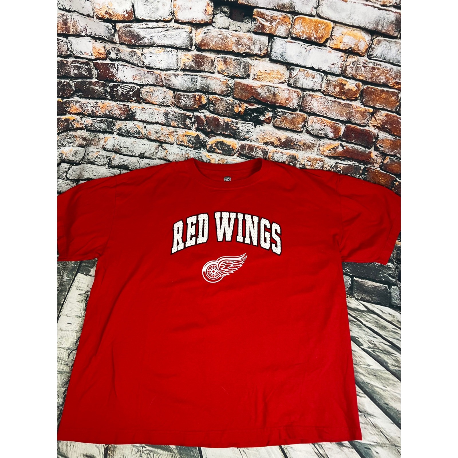 Detroit Red Wings NHL Hockey T Shirt Red 2XL Cotton Official Licensed gallery