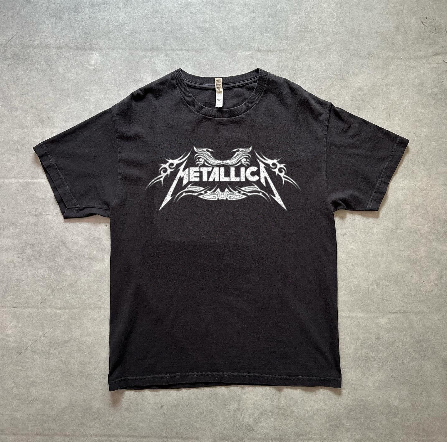 Metallica Logo Heavy Metal Band Black Unisex T-shirt Size S-5XL