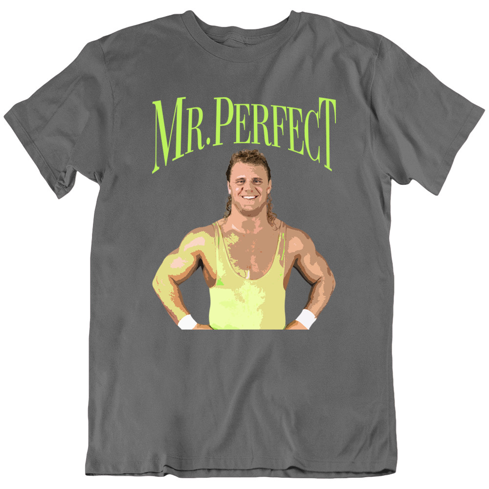 Wrestling Legend Mr. Perfect Martial Art Wrestler T Shirt Tee Shirts Gift New gallery