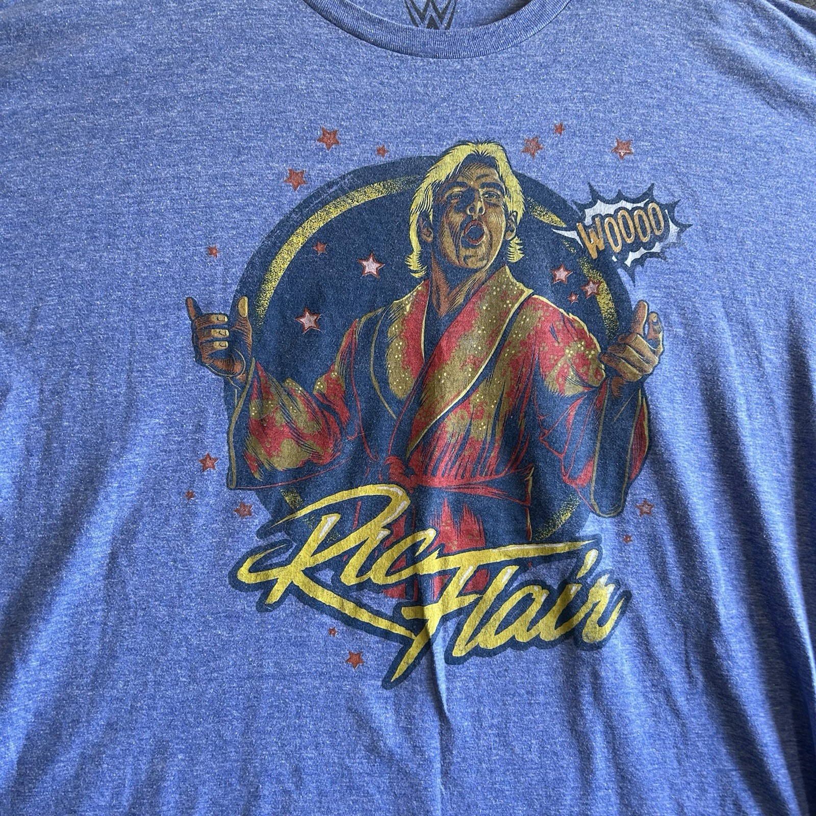 Ric Flair Wrestling WWE T-Shirt Men's Size 2XL Wooo Graphic Tee Wrestle Mania gallery