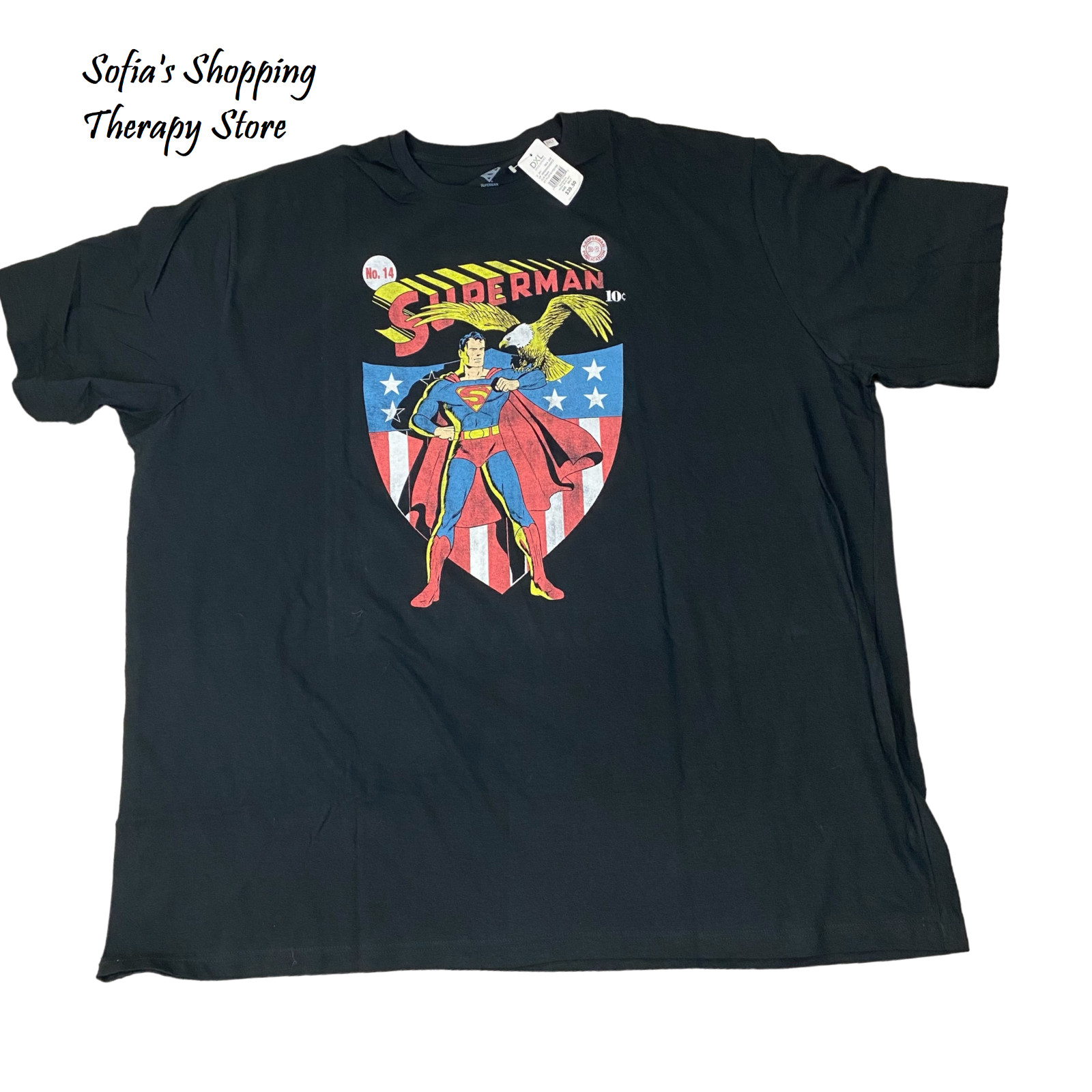 True Nation Shirt Men"s 5XLT Big & Tall BLACK Graphic Print T-Shirt TEE gallery
