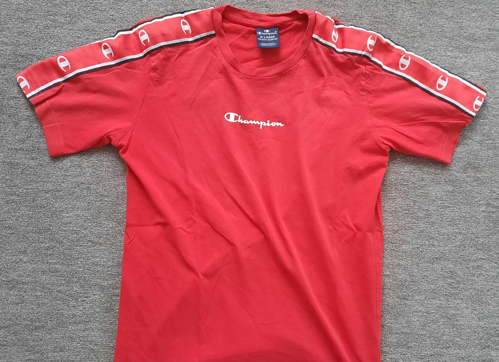* Champion T-Shirt * Mens * Size 164 * Color Red * gallery