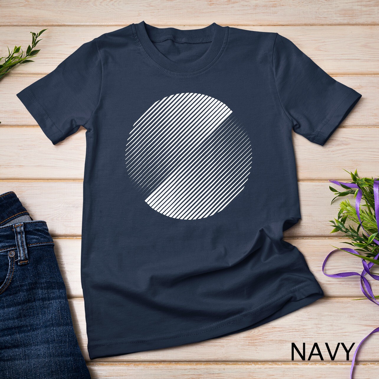 Minimal 20s geometric design primitive white circle shape T-Shirt Unisex T-shirt gallery