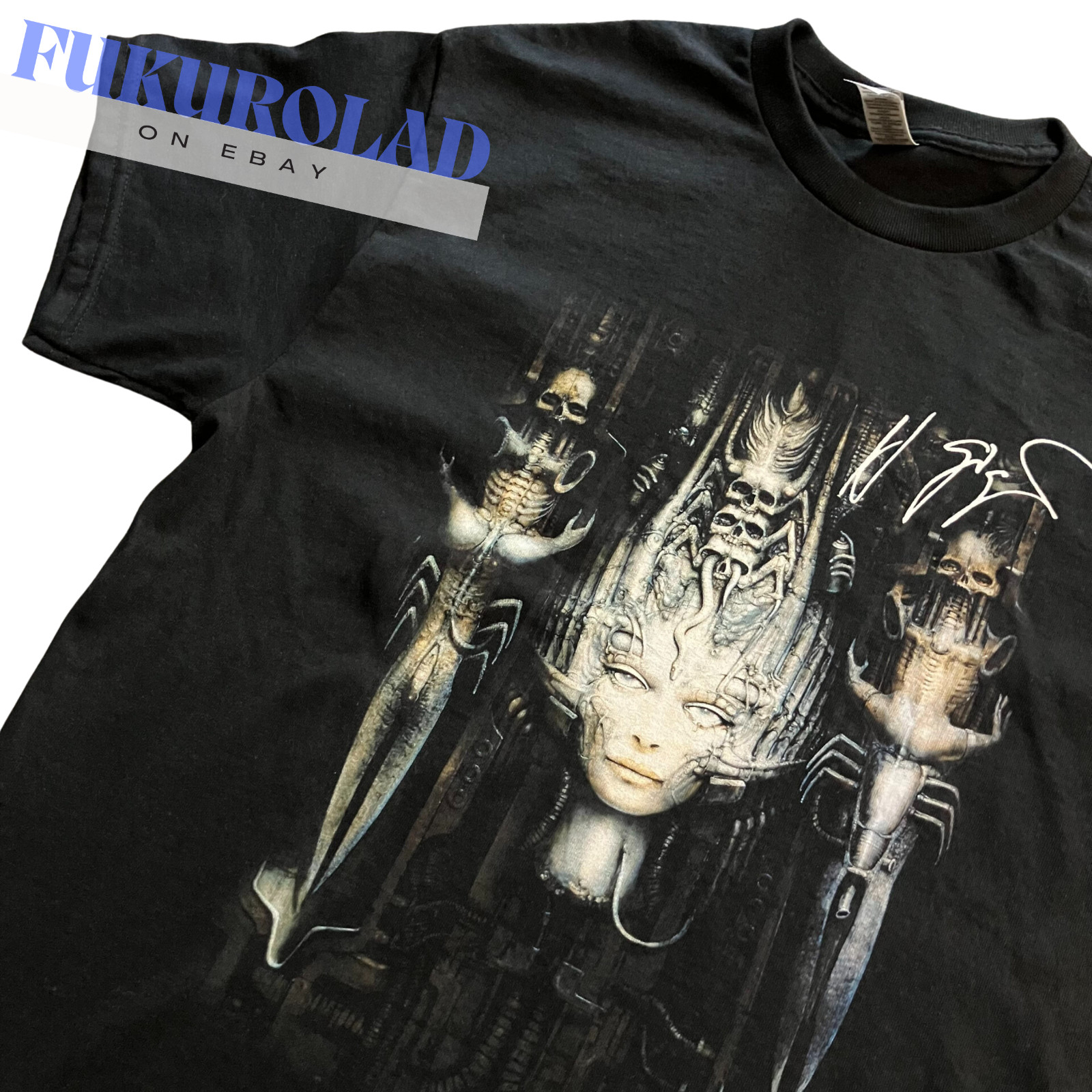 LI II HR GIGER TSHIRT – GILDAN – HIGH QUALITY PRINT