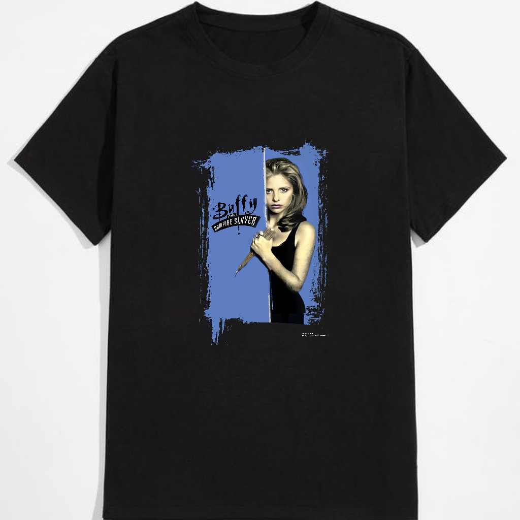 Vintage 90s Buffy The Vampire Slayer Horror Movie Unisex T-Shirt Reprint