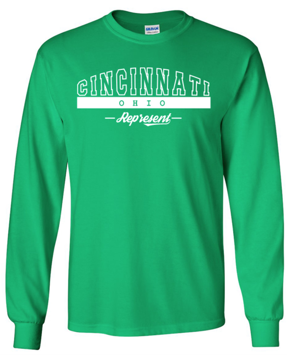Cincinnati Ohio State T-Shirt Long Sleeve Graphic Tees Unisex Apparel Design gallery