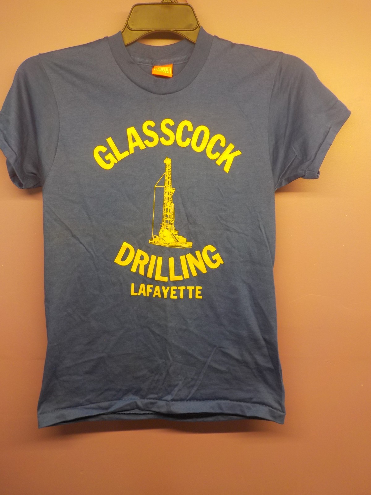 Glasscock Drilling Company - Lafayette Louisiana Vintage Men's T-Shirt NEW gallery