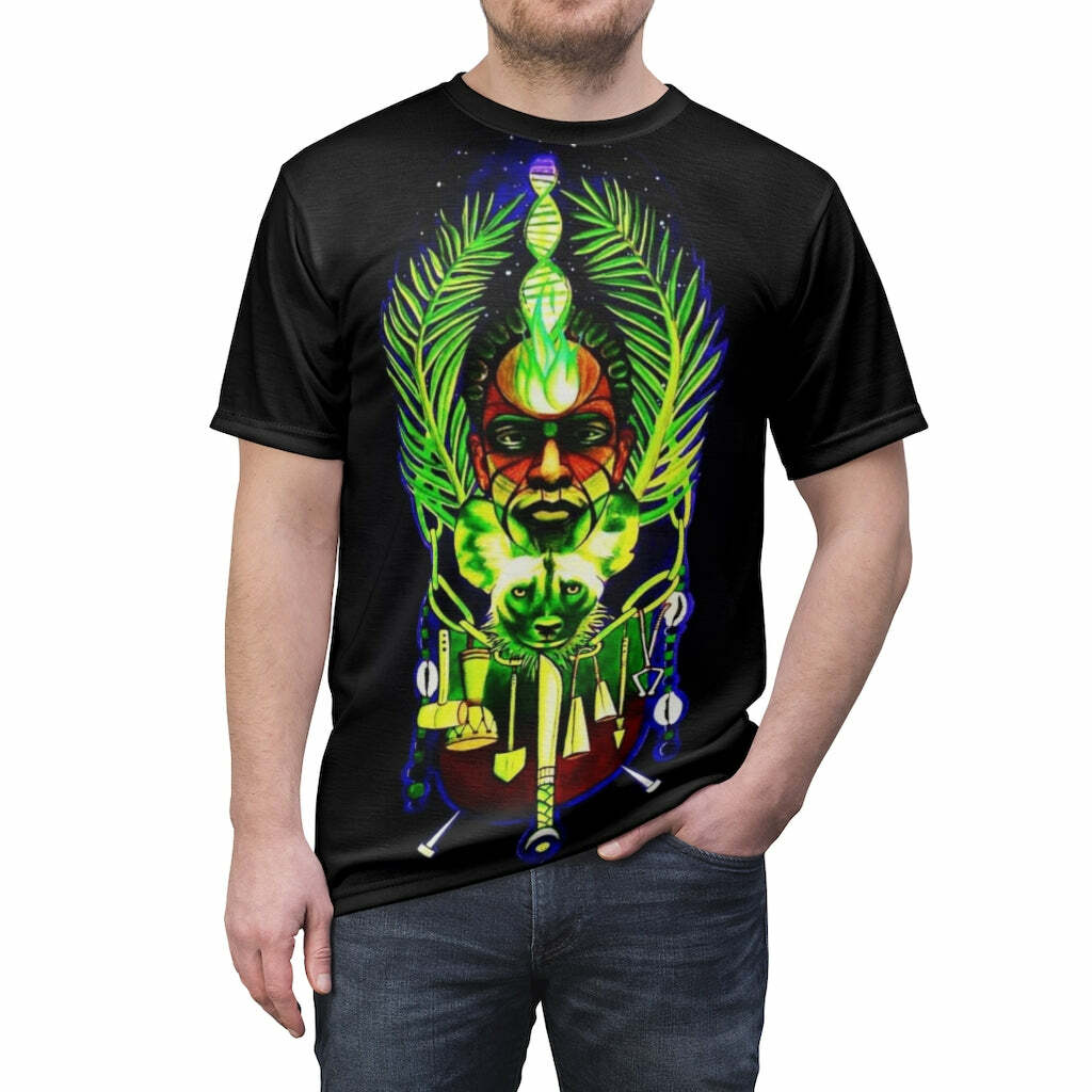 Ogun - Abstract Orisha / African God of Metal Works Shirt - $39.99 gallery