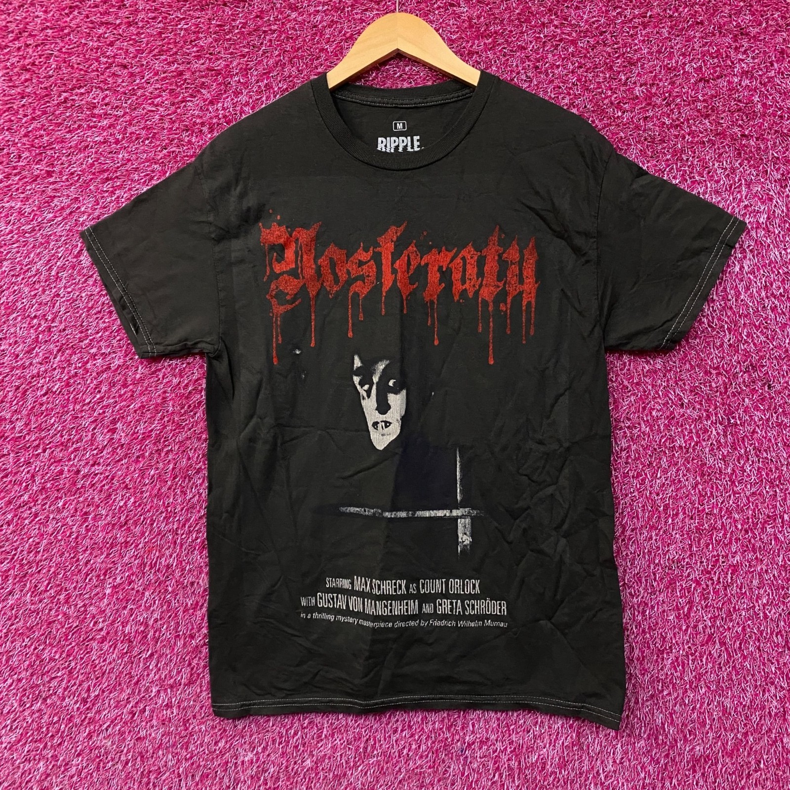 Nosferatu: A Thrilling Mystery Masterpiece Horro T-Shirt Medium