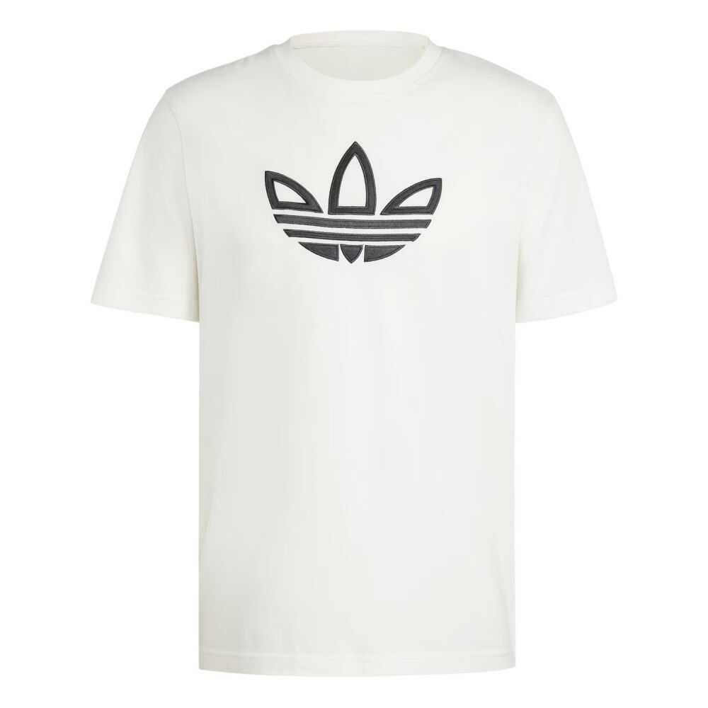 Adidas Outline Trefoil Men's T-Shirt Cloud White iy4890-cw gallery