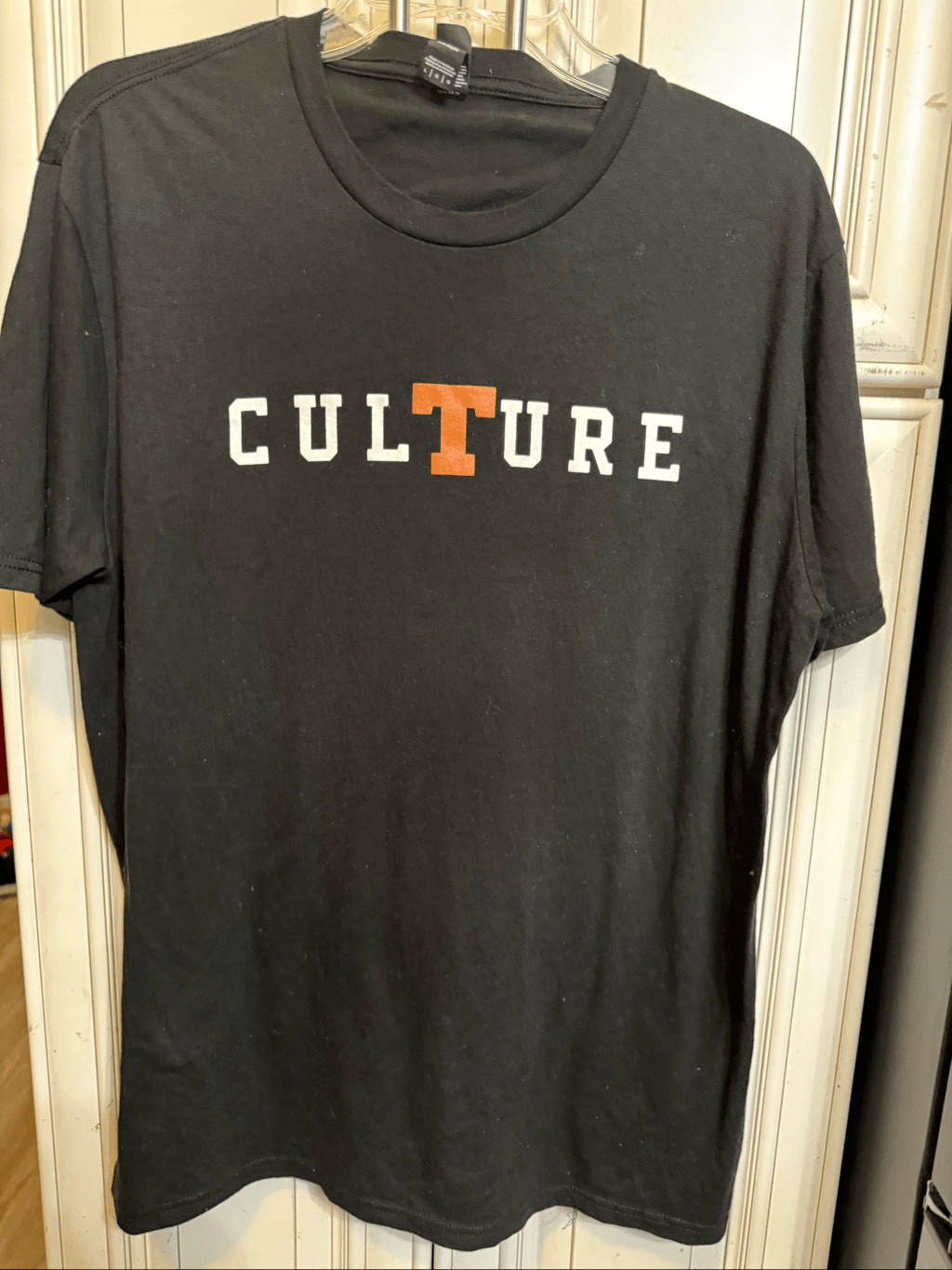 District Men's Perfect Tri Culture Graphic Crew Neck Cotton Blend T-Shirt Large gallery