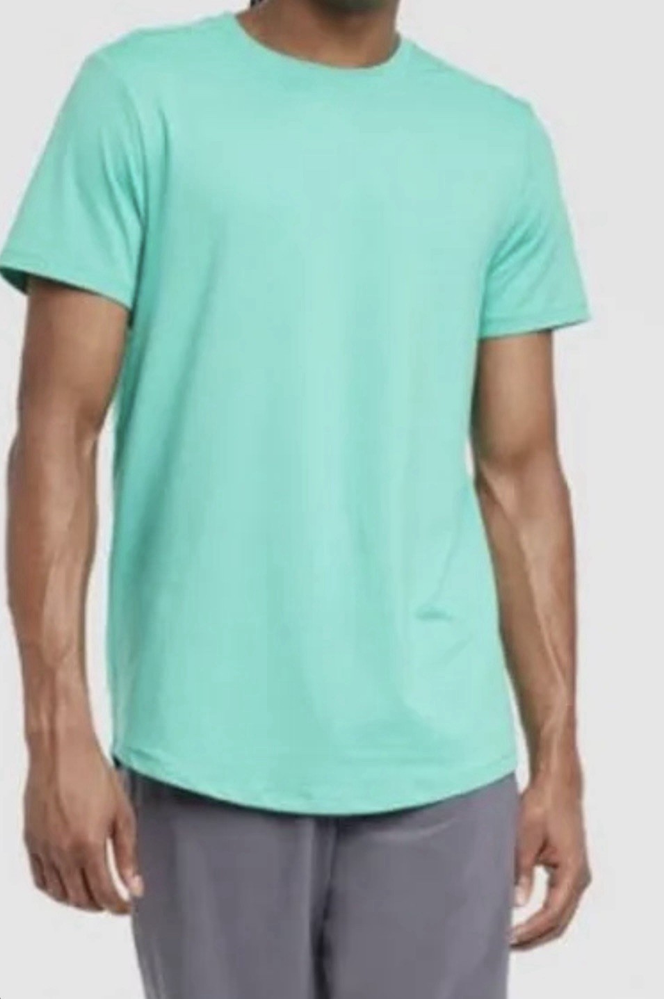 Men’s Soft Gym Shirt All In Motion Green Short Sleeve Choose Size gallery