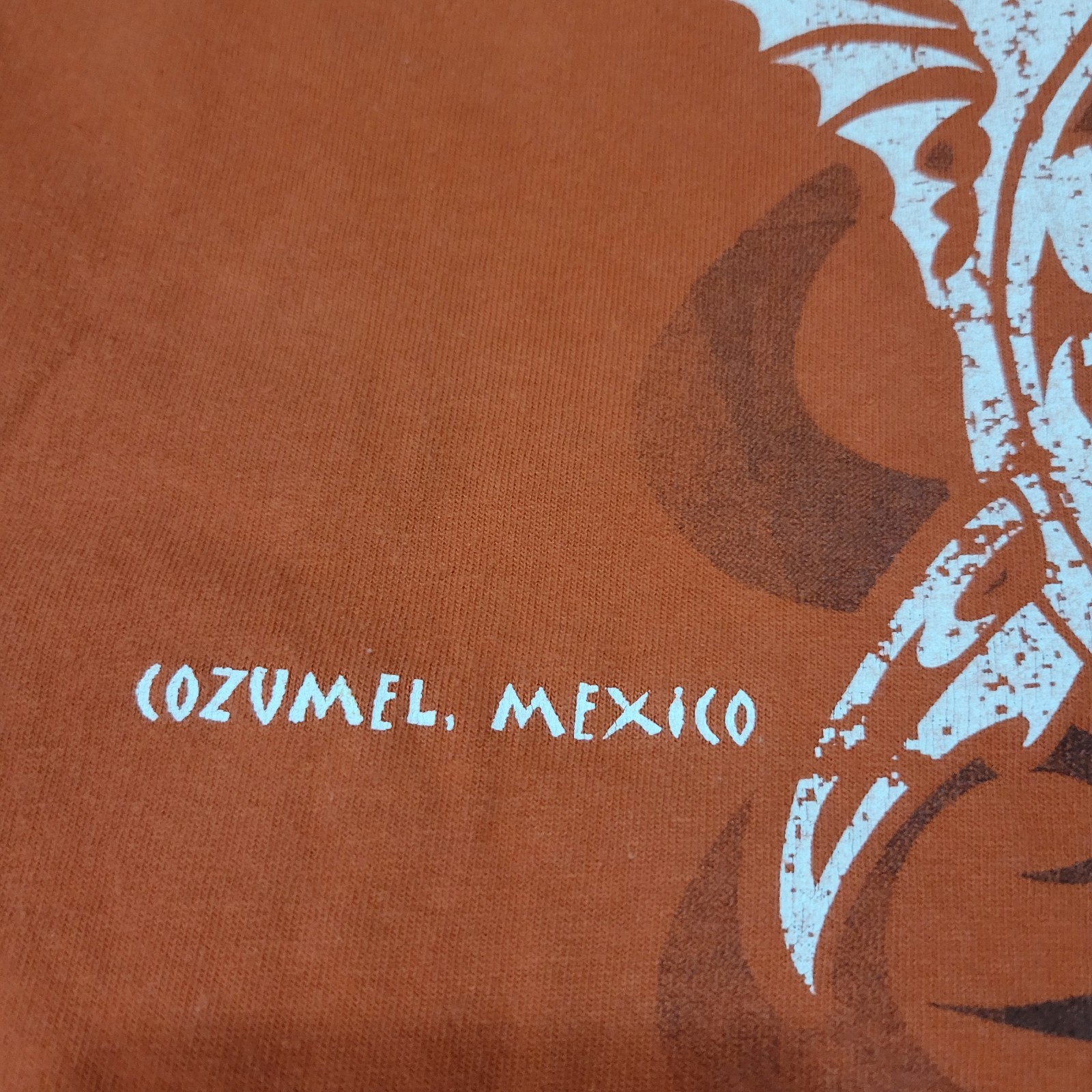 Vintage Cozumel, Mexico Shirt Adult XL Tribal Marlin Sword Fish Deep Sea Fishing gallery
