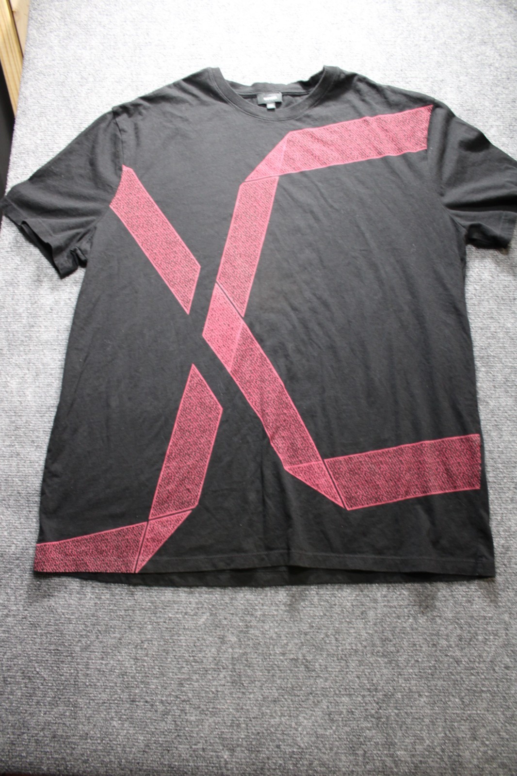 Express Black T-shirt Men’s Short Sleeve Size XL Crew Neck
