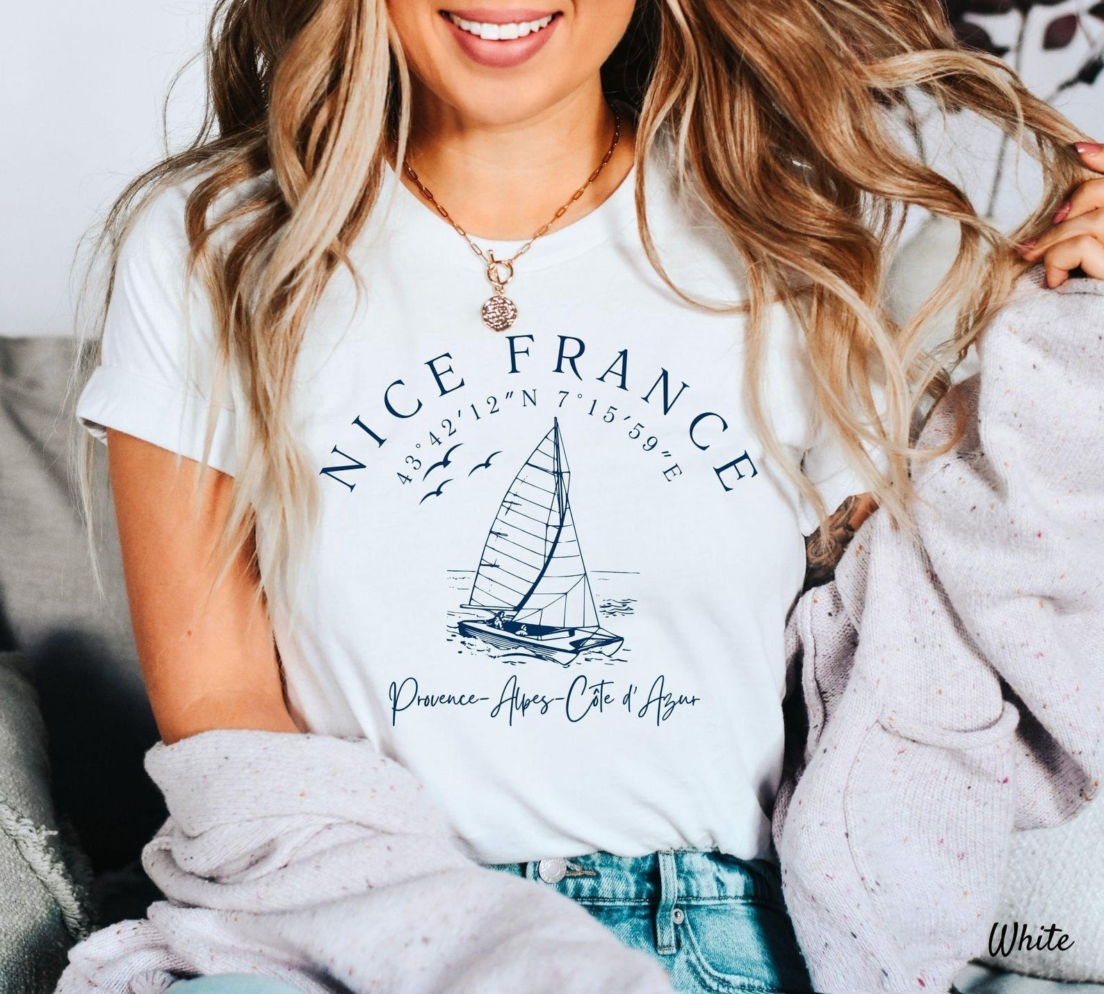Nice France T-Shirt Travel Gift for France Lovers Souvenir Tee gallery