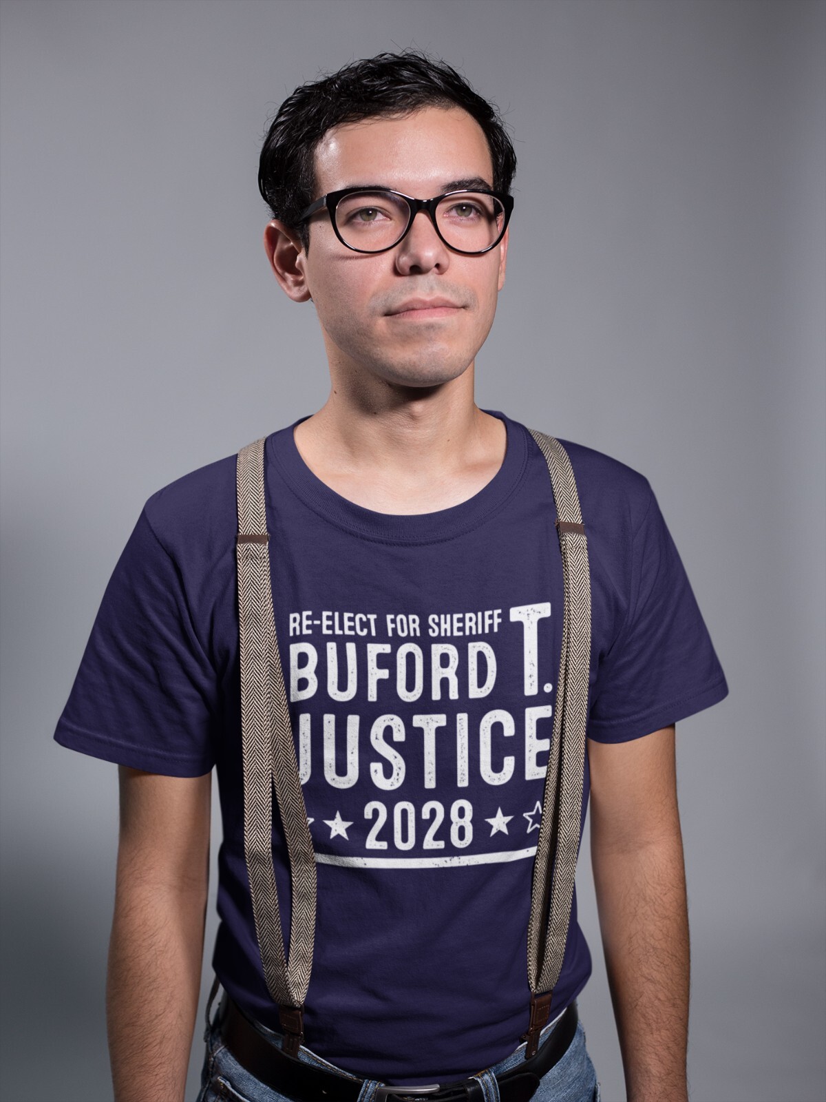 Buford T Justice 2028 Election sheriff smokey bandit Xs-5x Unisex Soft Tshirt gallery