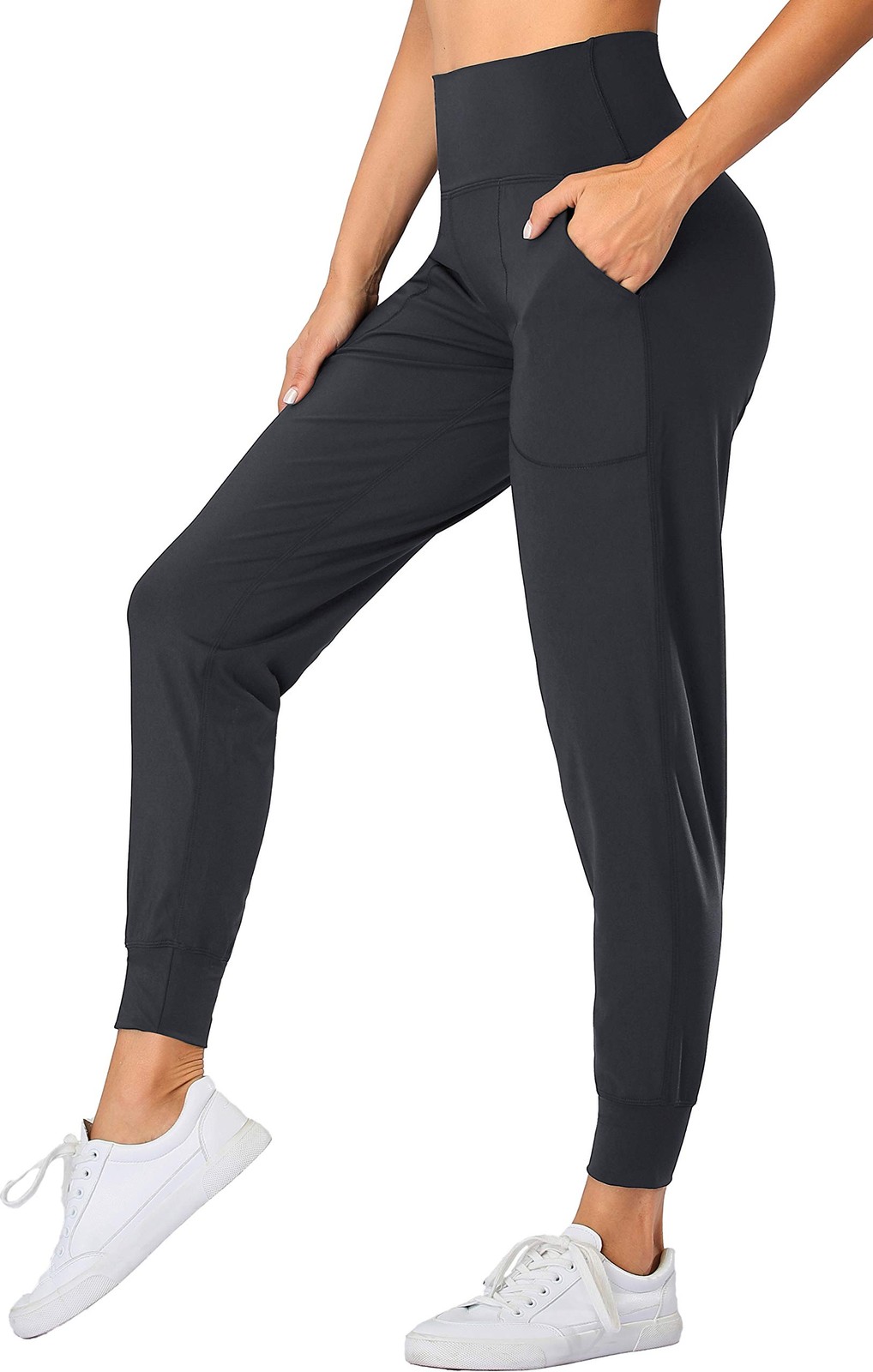 Women's Joggers High Waist Yoga Pockets Sweatpants Sport Workout Pants Charco... gallery