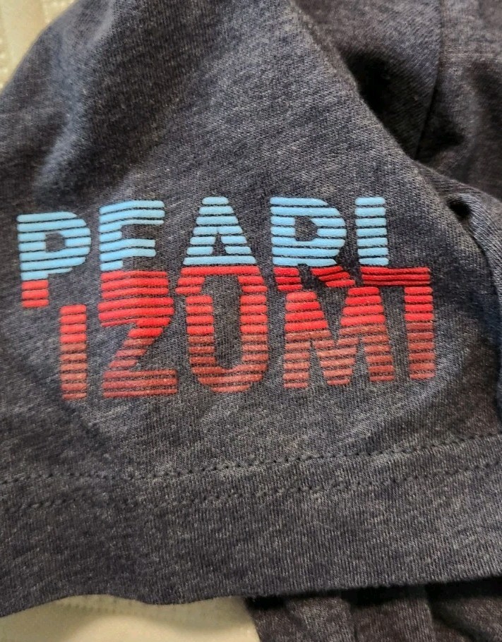 Pearl Izumi T Shirt Men's XL graphic Tee Cycling Logo Blue gallery