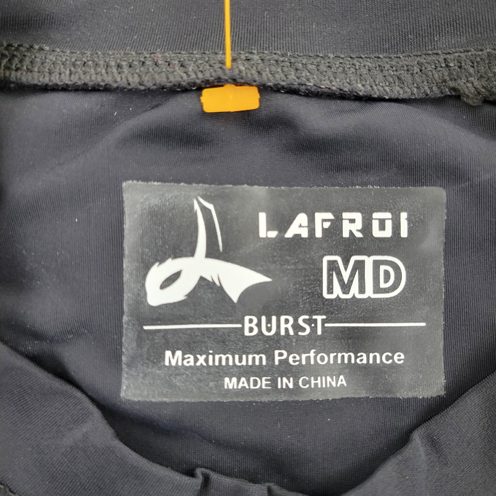 LAFROI Burst Shirt Mens Medium Black Polyamide Tibetan Cloud Long Sleeve gallery