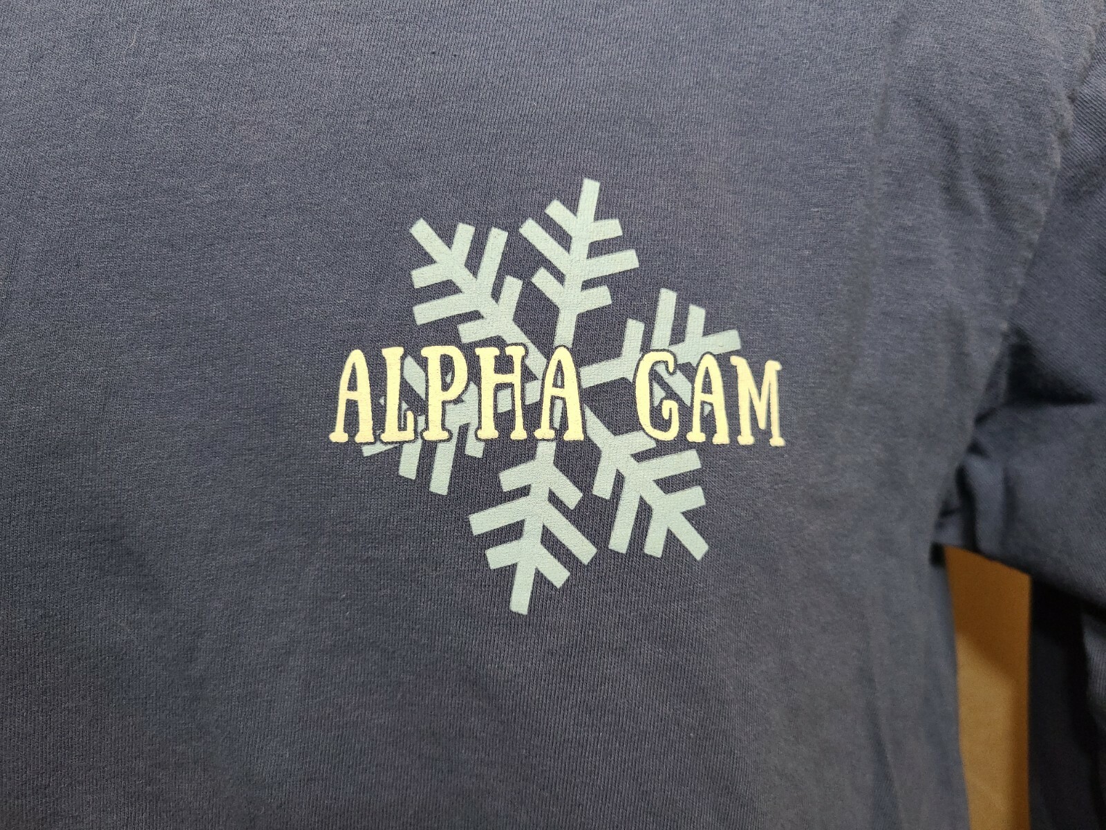 2019 Alpha Gam Winter Formal Towson MD Adult Medium Gray Long Sleeve TShirt gallery