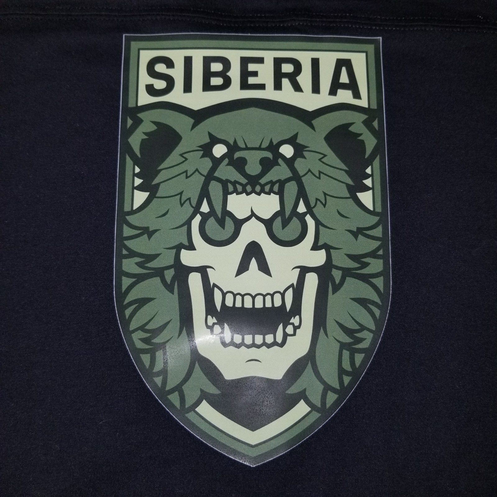 RDK SIBERIA Ukraine Army Battalion Russian Volunteer Corps RUSSIA T-shirt XL gallery
