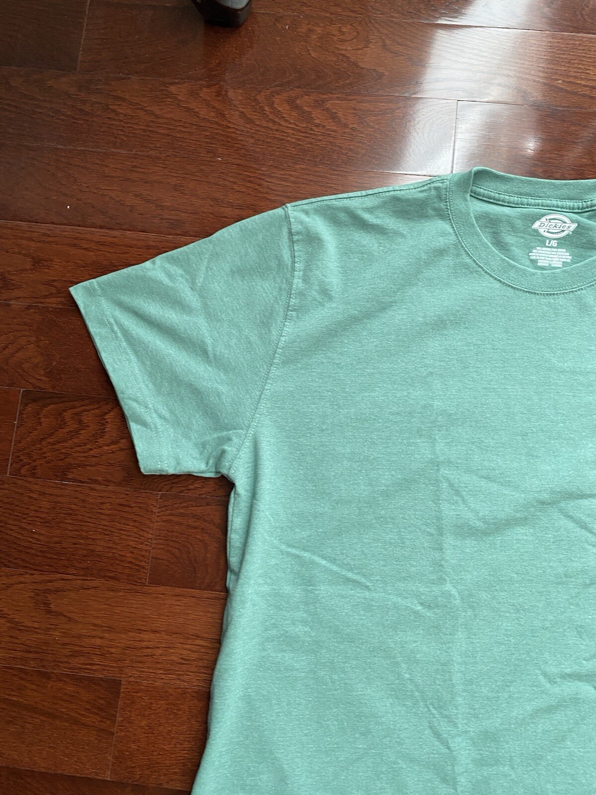 Dickies TShirt Men’s Size Large Classic Dickies Logo On Pocket 50%Cotton 50%Poly gallery