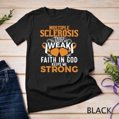 Multiple Sclerosis Awareness Orange Ribbon Women Kid Unisex T-shirt