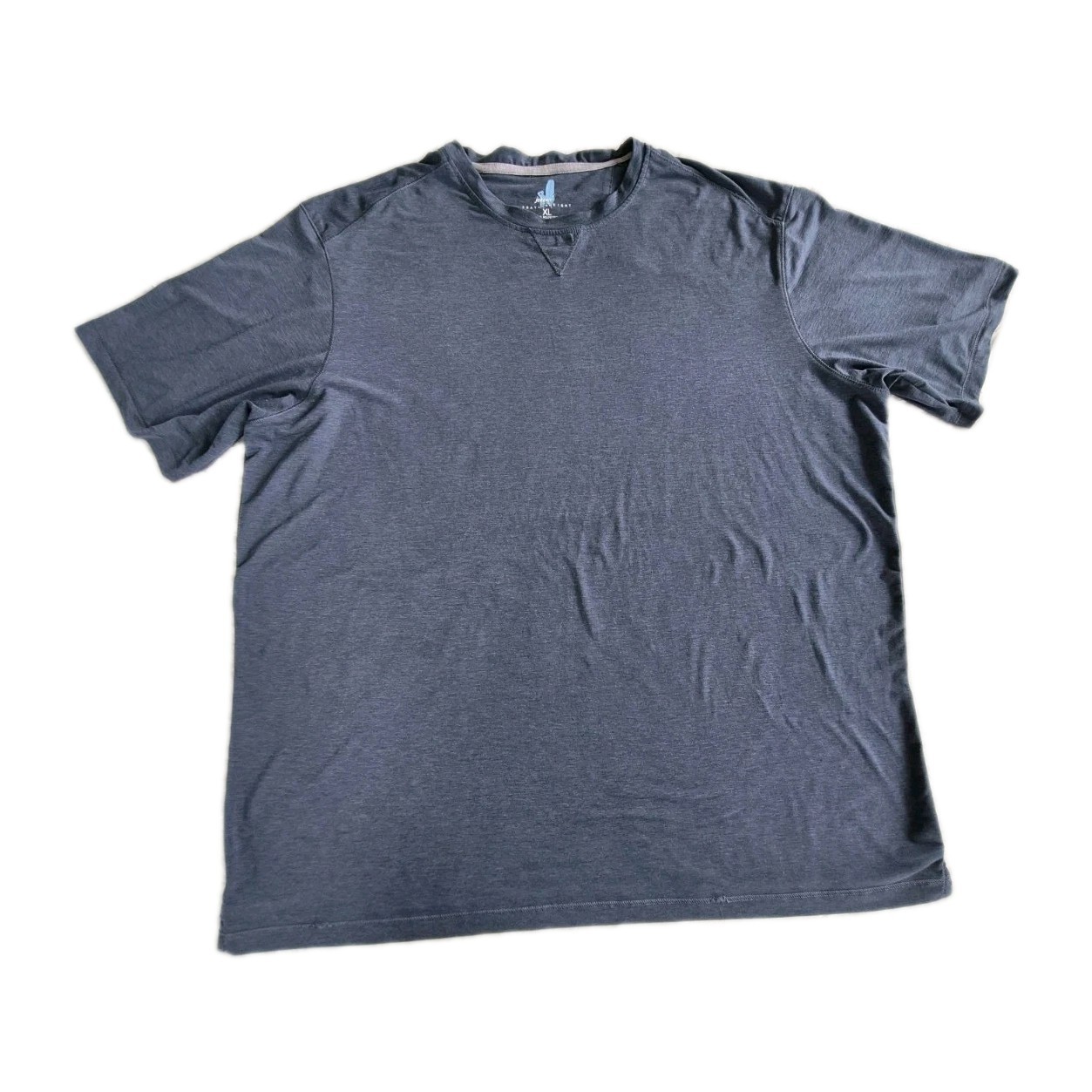Johnnie-O Featherweight UPF 50 Short Sleeve Blue Tshirt Size XL gallery