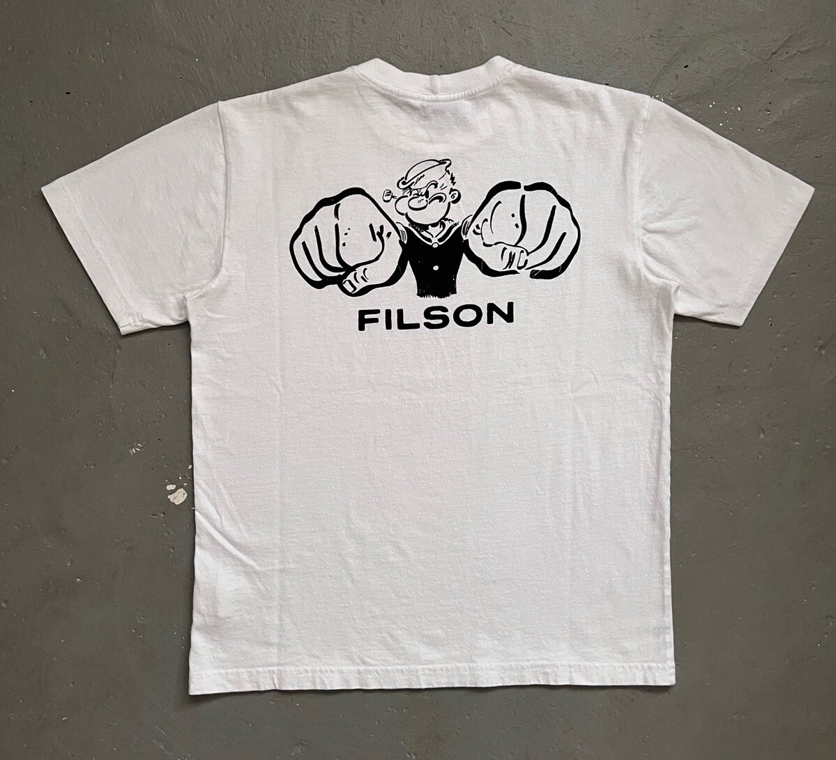 Filson x Popeye T-Shirt Made In USA Small